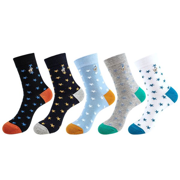 pierpolo men socks new design harajuku brand cotton socks happy embroidery casual men, Black
pierpolo men socks new design harajuku brand cotton socks happy embroidery casual men, Black