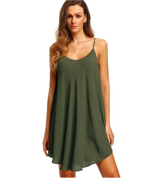 women's summer spaghetti strap sundress sleeveless beach slip dress summer europe cross strap dress chiffon dress, Blue;gray
women's summer spaghetti strap sundress sleeveless beach slip dress summer europe cross strap dress chiffon dress, Blue;gray