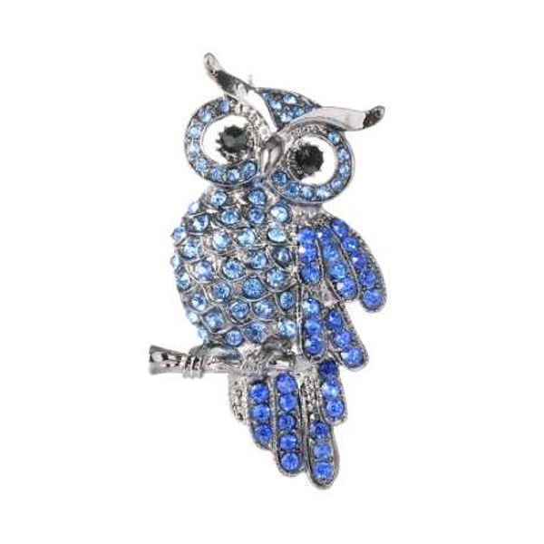 women's men's owl korean zinc alloy trendy imitation rhinestone blue brooch spille donna badge christmas gifts accessories, Gray
women's men's owl korean zinc alloy trendy imitation rhinestone blue brooch spille donna badge christmas gifts accessories, Gray