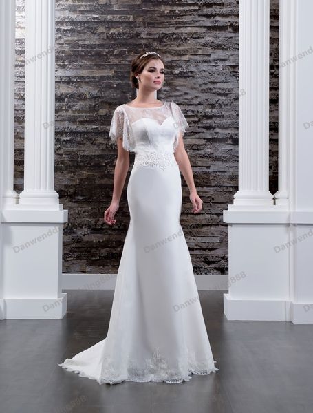 grace ivory tulle/lace scoop applique mermaid wedding dresses bridal pageant dresses wedding attire dresses custom size 2-16 zw612183, White
grace ivory tulle/lace scoop applique mermaid wedding dresses bridal pageant dresses wedding attire dresses custom size 2-16 zw612183, White