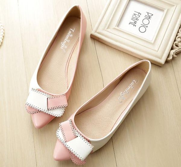 send 2018 new style flat bottom shoes bowknot women's shoes spring and autumn, Black
send 2018 new style flat bottom shoes bowknot women's shoes spring and autumn, Black