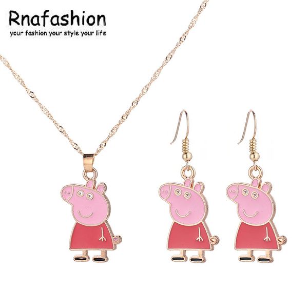 2018 new crystal jewelry sets sweet cartoon necklace pendant earring kid party gift jewelry for women girls kids, Silver
2018 new crystal jewelry sets sweet cartoon necklace pendant earring kid party gift jewelry for women girls kids, Silver