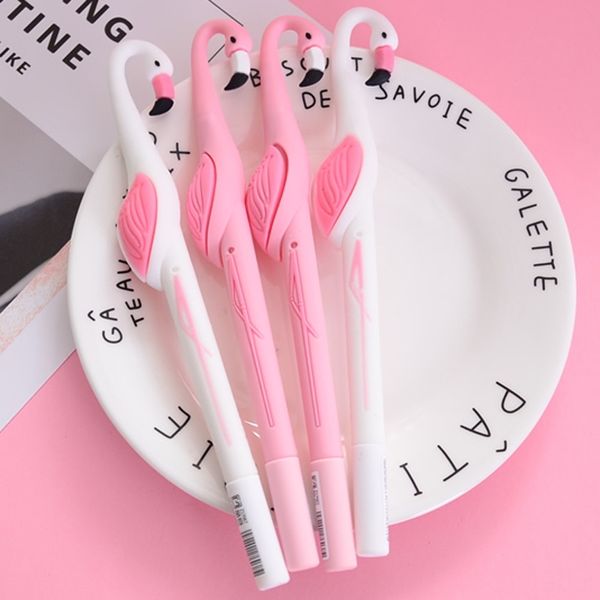 2 pcs/set kawaii flamingos silica black ink creative style gel pen pen roller ball pens sign gift stationery supply
2 pcs/set kawaii flamingos silica black ink creative style gel pen pen roller ball pens sign gift stationery supply