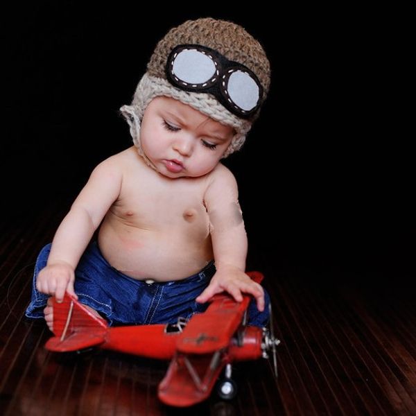 toddlers warm cap hat beanie cool crochet baby pilot bomber hat crochet , googles , photo prop, Yellow
toddlers warm cap hat beanie cool crochet baby pilot bomber hat crochet , googles , photo prop, Yellow
