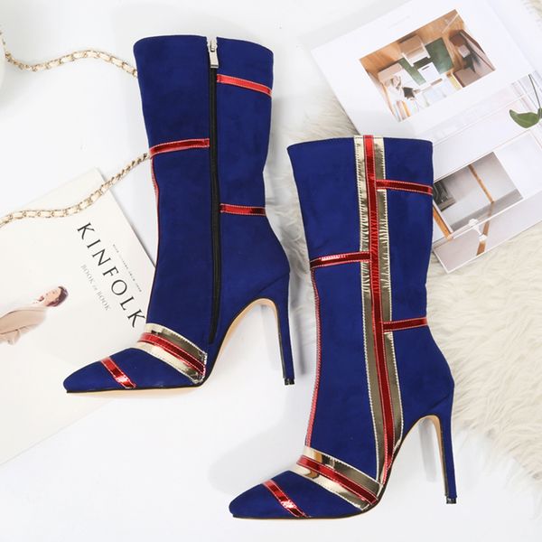 s.romance 2018 women boots plus size 34-43 high thin heels mid boots office ladies pumps female shoes woman black gray sb270
s.romance 2018 women boots plus size 34-43 high thin heels mid boots office ladies pumps female shoes woman black gray sb270