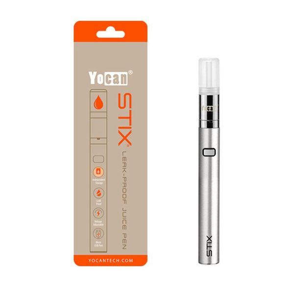100% authentic yocan kit 320mah kit stix battery with built-in 0.6ml tank & leak-proof starter e-cigarette starter vape pen design asgqd
100% authentic yocan kit 320mah kit stix battery with built-in 0.6ml tank & leak-proof starter e-cigarette starter vape pen design asgqd