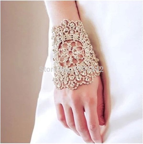 bridal bracelets wedding hair accessories crystal hand chain sterling silver hair accessories arm chains, Black
bridal bracelets wedding hair accessories crystal hand chain sterling silver hair accessories arm chains, Black