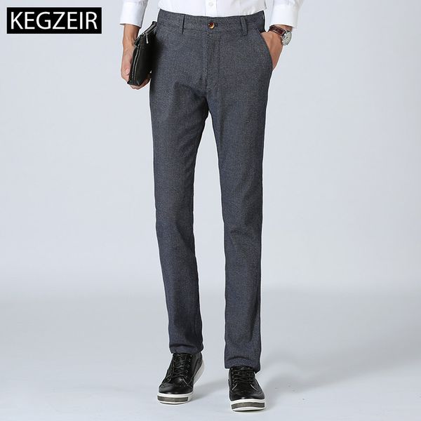 spring winter pants men classic fashion casual men trousers straight slim fit khaki pants for plus size high quality, Black
spring winter pants men classic fashion casual men trousers straight slim fit khaki pants for plus size high quality, Black