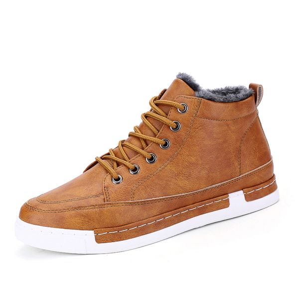 pu leather martin boots male for men shoes 2018 winter warm comfortable short plush casual business footwear, Black
pu leather martin boots male for men shoes 2018 winter warm comfortable short plush casual business footwear, Black