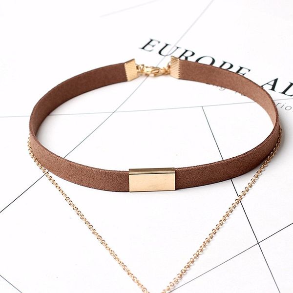 fashion black velvet choker necklace pendant chain of gold chocker for women colliers collier femme, Golden;silver
fashion black velvet choker necklace pendant chain of gold chocker for women colliers collier femme, Golden;silver