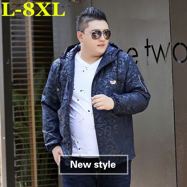 new winter plus size 8xl 7xl men winter jacket warm male coats fashion thick thermal men parkas casual clothing, Black
new winter plus size 8xl 7xl men winter jacket warm male coats fashion thick thermal men parkas casual clothing, Black