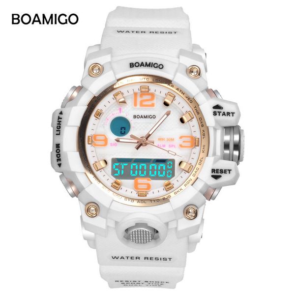 boamigo brand watches women sports watches fashion ladies quartz wrist watches white swim digital shock clock relogio feminino y18102310, Slivery;brown
boamigo brand watches women sports watches fashion ladies quartz wrist watches white swim digital shock clock relogio feminino y18102310, Slivery;brown
