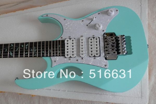 

high-quality new jem 7v jem 70v electric guitar, sea foam green, vine inaly silver hardware