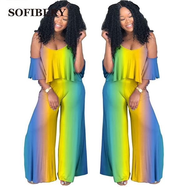 sofibery women's sets women's v-neck sling gradient tie-dye ruffled trousers two-piece mxp59, White
sofibery women's sets women's v-neck sling gradient tie-dye ruffled trousers two-piece mxp59, White