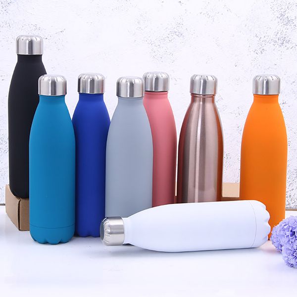 500ml water cup insulation mug vacuum bottle sports 304 stainless steel cola bowling shape travel mugs 8 color dhl wx9-426
500ml water cup insulation mug vacuum bottle sports 304 stainless steel cola bowling shape travel mugs 8 color dhl wx9-426