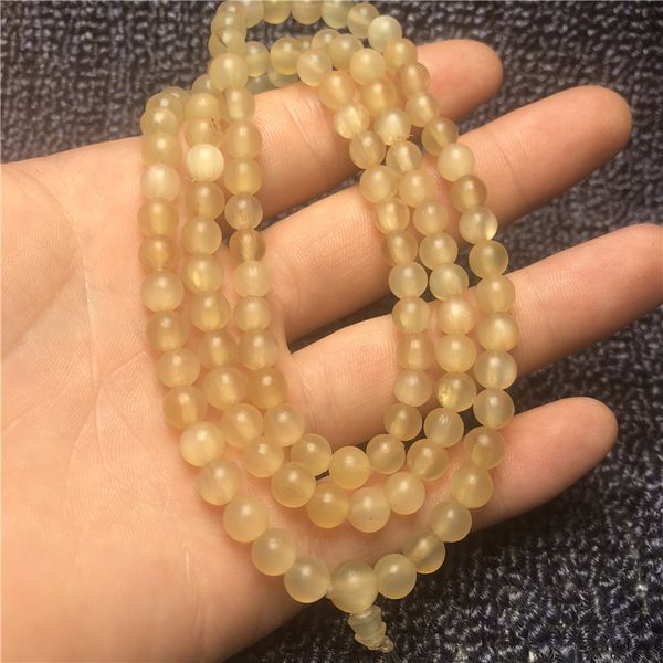 natural sheep horn 108 mala beads prayer bracelet goat horn hand string bloodline material diy accessories high quality, Black
natural sheep horn 108 mala beads prayer bracelet goat horn hand string bloodline material diy accessories high quality, Black