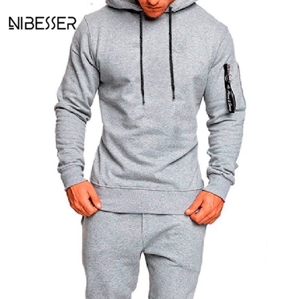 nibesser camouflage printed mens tracksuit long sleeve hoodies pants men casual set muscle male track suit sweatshirt trousers, Gray
nibesser camouflage printed mens tracksuit long sleeve hoodies pants men casual set muscle male track suit sweatshirt trousers, Gray