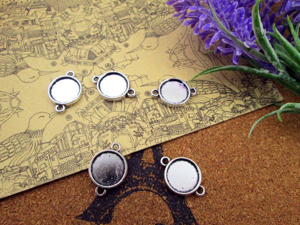 75pcs-- inner 12mm antique silver base settings cabochon base settings charm pendant 2 sided, Bronze;silver
75pcs-- inner 12mm antique silver base settings cabochon base settings charm pendant 2 sided, Bronze;silver