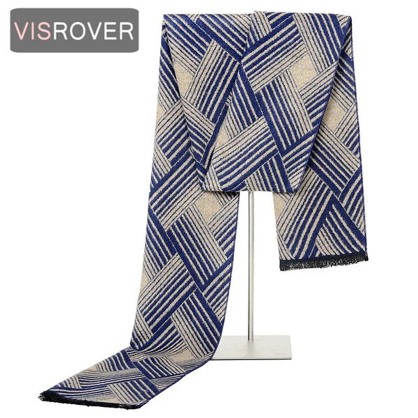 visrover men's scarvesgeometric checked pattern men's simple business winter thickened warm collar scarf, Blue;gray
visrover men's scarvesgeometric checked pattern men's simple business winter thickened warm collar scarf, Blue;gray