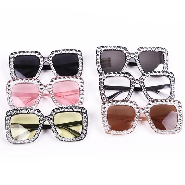 new fashion big frame dazzle sunglasses simulated diamond cool in groove brand designer oversize vintage sunglasses women uv400, White;black
new fashion big frame dazzle sunglasses simulated diamond cool in groove brand designer oversize vintage sunglasses women uv400, White;black