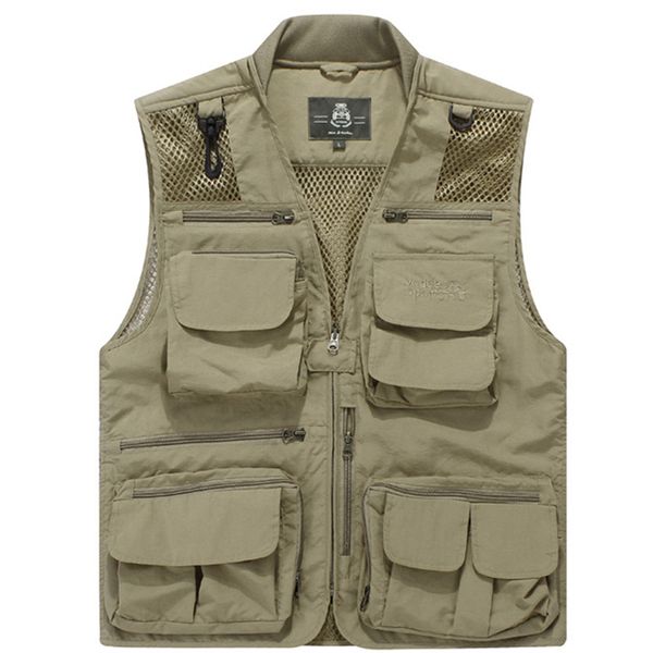 2017 men's clothing summer mesh casual men vest with many pockets regular plus large size 8xl two colors vest men polyester, Black;white
2017 men's clothing summer mesh casual men vest with many pockets regular plus large size 8xl two colors vest men polyester, Black;white