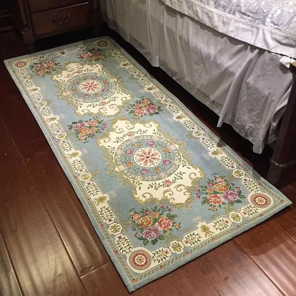 long size classical retro floral bedside carpet, dressing room carpet, persian style door mat,narrow square gallery carpet
long size classical retro floral bedside carpet, dressing room carpet, persian style door mat,narrow square gallery carpet