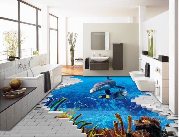self adhesive wallpaper for home aesthetic underwater world dolphins play 3d floor three-dimensional painting
self adhesive wallpaper for home aesthetic underwater world dolphins play 3d floor three-dimensional painting