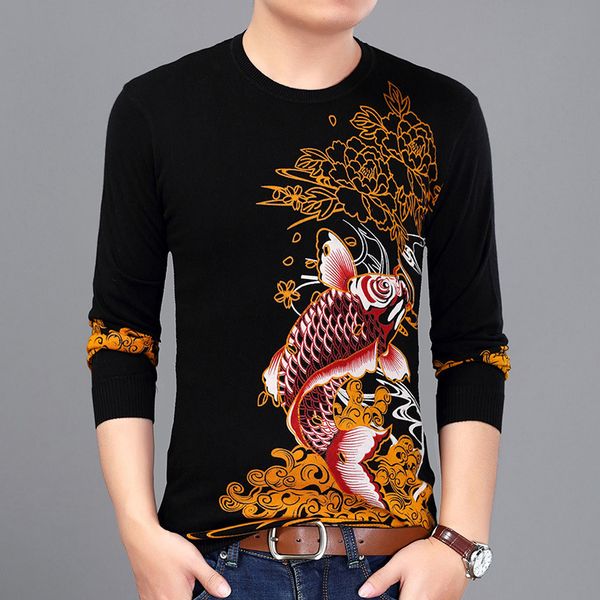 exquisite 3d squid pattern printing fashion pullover knit sweater autumn 2018 new quality soft elastic fancy sweater men -xxxl, White;black
exquisite 3d squid pattern printing fashion pullover knit sweater autumn 2018 new quality soft elastic fancy sweater men -xxxl, White;black