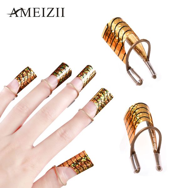 ameizii nail art c curved shape extension form foil guide tips french acrylic polish gel uv design reusable metal manicure molds
ameizii nail art c curved shape extension form foil guide tips french acrylic polish gel uv design reusable metal manicure molds