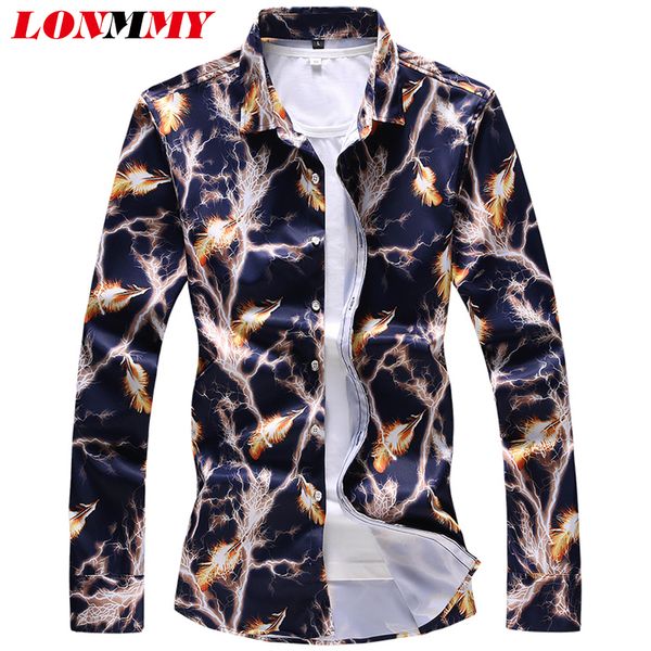 lonmmy 5xl 6xl 7xl feather shirt mens casual slim fit long sleeve blouses shirts men dress camisas para hombre hawaii blouses, White;black
lonmmy 5xl 6xl 7xl feather shirt mens casual slim fit long sleeve blouses shirts men dress camisas para hombre hawaii blouses, White;black