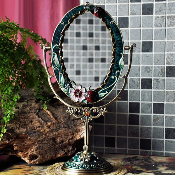 deskvanity mirror retro single-sided normal mirror metal hand-painted tableoval makeup antique
deskvanity mirror retro single-sided normal mirror metal hand-painted tableoval makeup antique