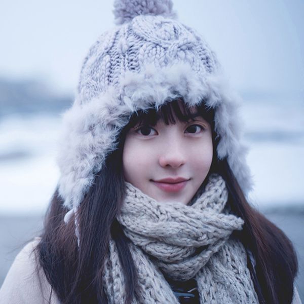 ladies winter hat wool knitting lei feng ear fur ball winter ladies hat thickening, Blue;gray
ladies winter hat wool knitting lei feng ear fur ball winter ladies hat thickening, Blue;gray