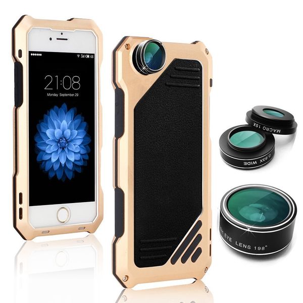 new cell phone case lens for iphone 6 / 6s protective back shell with 3 separate external camera lens wide-angle fisheye macro lens gift
new cell phone case lens for iphone 6 / 6s protective back shell with 3 separate external camera lens wide-angle fisheye macro lens gift