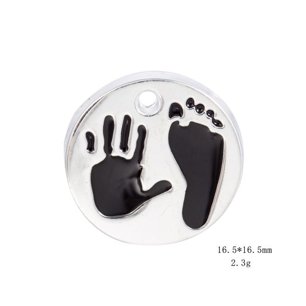 2021 silver plated baby hand and foot print charms pendants 16.5*16.5 diy jewelry making accessory memorial gifts other customized jewelry, Bronze;silver
2021 silver plated baby hand and foot print charms pendants 16.5*16.5 diy jewelry making accessory memorial gifts other customized jewelry, Bronze;silver