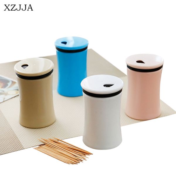 xzjja european style multifunction toothpick box with hole can be rotated condiment storage jar portable kitchen accessories
xzjja european style multifunction toothpick box with hole can be rotated condiment storage jar portable kitchen accessories