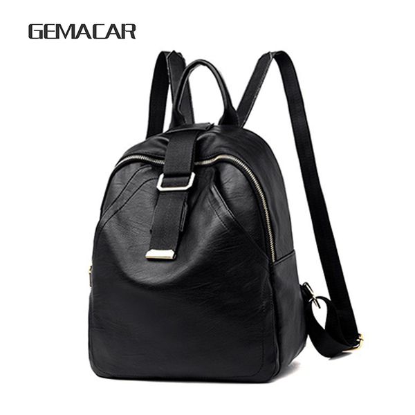 new women's backpack classic casual girl soft bag pu leather out shopping dating unique wild backpack black
new women's backpack classic casual girl soft bag pu leather out shopping dating unique wild backpack black