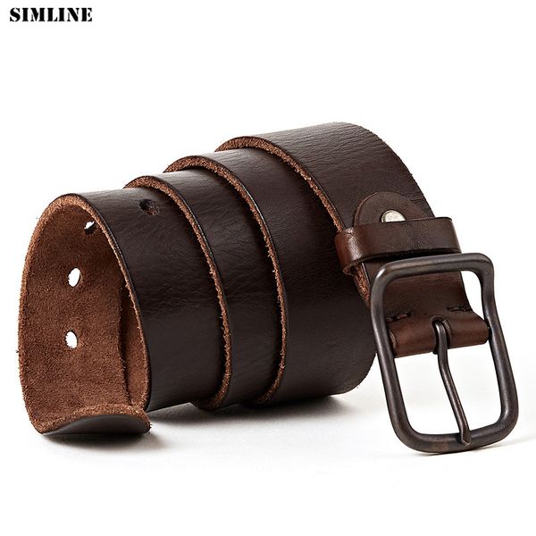 genuine leather belt men pin buckle luxury designer belts vintage casual strap waistband for jeans male cowboy gift, Black;brown
genuine leather belt men pin buckle luxury designer belts vintage casual strap waistband for jeans male cowboy gift, Black;brown