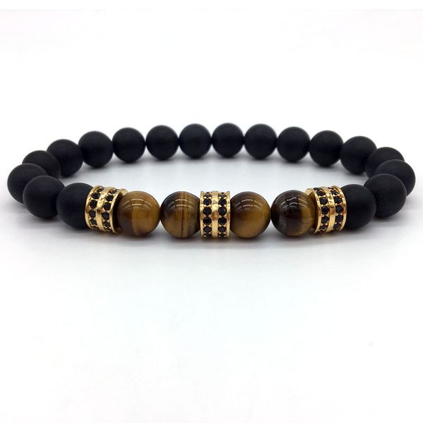 whole salenaiqube 2017 new summer men bracelet 8mm matte stone beads pave cz charm bracelet for men fashion jewelry gift, Golden;silver
whole salenaiqube 2017 new summer men bracelet 8mm matte stone beads pave cz charm bracelet for men fashion jewelry gift, Golden;silver