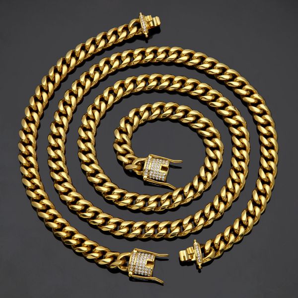 hip hop accessories set 10mm 14mm full drill buckle plated cuban necklace bracelet set, Silver
hip hop accessories set 10mm 14mm full drill buckle plated cuban necklace bracelet set, Silver