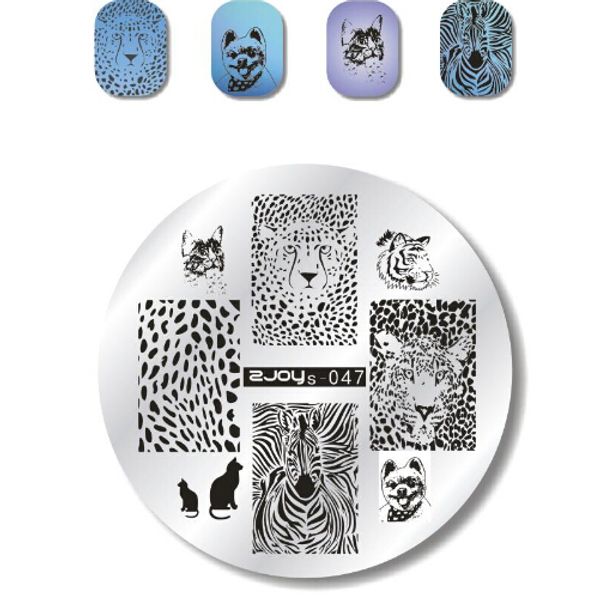 round 5.5cm nail art stamp stamping plates template set cute animal flower rose lace image manicure plate, White
round 5.5cm nail art stamp stamping plates template set cute animal flower rose lace image manicure plate, White