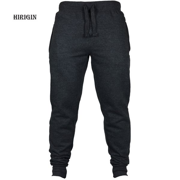 hirigin men's joggers 2018 brand male trousers casual pants sweatpants jogger black casual elastic cotton fitness workout pants c181112
hirigin men's joggers 2018 brand male trousers casual pants sweatpants jogger black casual elastic cotton fitness workout pants c181112