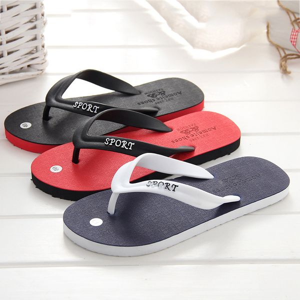 wholesale new males beach shoes summer fashion slipper flip flops men's casual slip flats slippers plus size, Black
wholesale new males beach shoes summer fashion slipper flip flops men's casual slip flats slippers plus size, Black