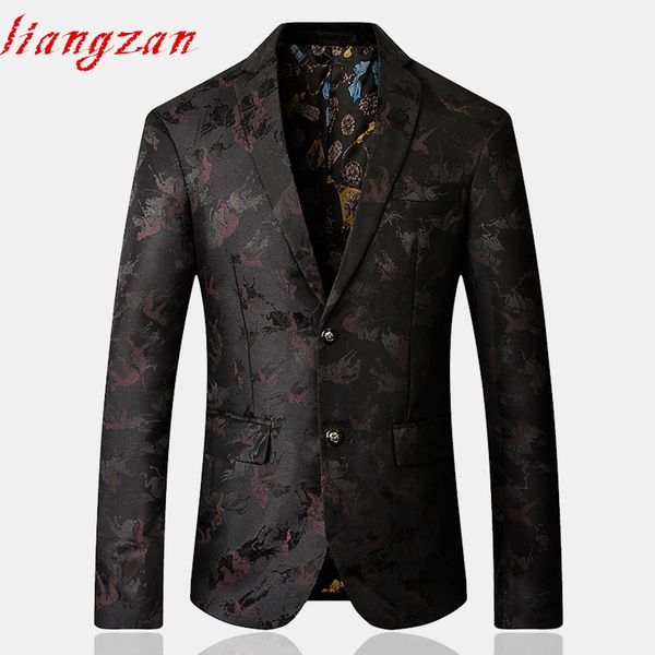 men casual floral blazer suit brand slim fit luxury jacket suit male one button big size m-5xl party blazer sl-f070, White;black
men casual floral blazer suit brand slim fit luxury jacket suit male one button big size m-5xl party blazer sl-f070, White;black