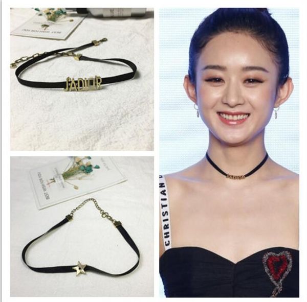 2019 new letter choker necklace per onalized women necklace imple dainty necklace chri tma gift for e ty in tock