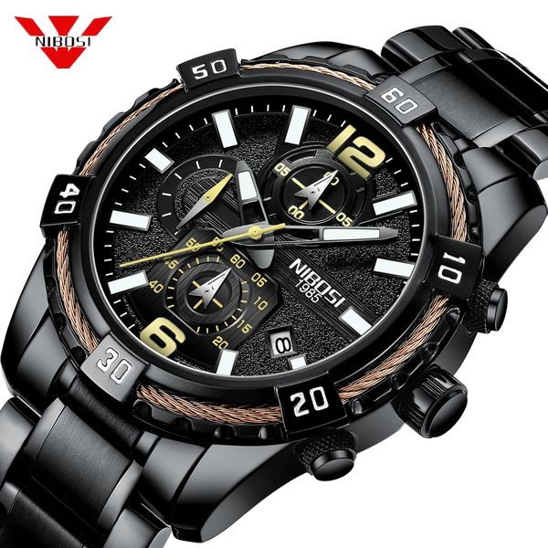 nibosi mens watches fashion casual sport quartz watch men waterproof chronograph wristwatch relogio masculino, Slivery;brown
nibosi mens watches fashion casual sport quartz watch men waterproof chronograph wristwatch relogio masculino, Slivery;brown