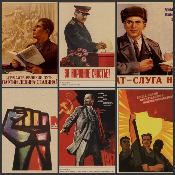 world war ii leninist political propaganda soviet union ussr cccp poster retro kraft paper wall decorative vintage poster 3
world war ii leninist political propaganda soviet union ussr cccp poster retro kraft paper wall decorative vintage poster 3