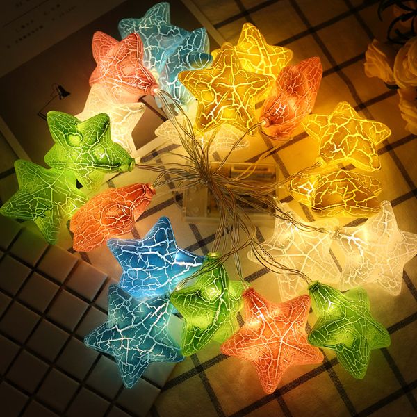 led light string crack color five-pointed star ball light string ins explosion color lanterns starry decorative lights string
led light string crack color five-pointed star ball light string ins explosion color lanterns starry decorative lights string