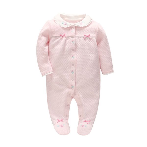 INS baby girl clothing romper pet pan collar long sleeve with flower design pink warm romper elegant infant girl clothes romper
INS baby girl clothing romper pet pan collar long sleeve with flower design pink warm romper elegant infant girl clothes romper