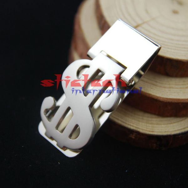 whole saleby dhl or ems 100pcs 2016 stainless steel silver money clip holder dollar pattern slim pocket cash id metal clips, Black
whole saleby dhl or ems 100pcs 2016 stainless steel silver money clip holder dollar pattern slim pocket cash id metal clips, Black