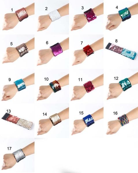 mix colors fashion custom personalized mermaid sequin bracelet wristband cuff sequins bracelets for women charm stress reliever jewelry, Blue
mix colors fashion custom personalized mermaid sequin bracelet wristband cuff sequins bracelets for women charm stress reliever jewelry, Blue